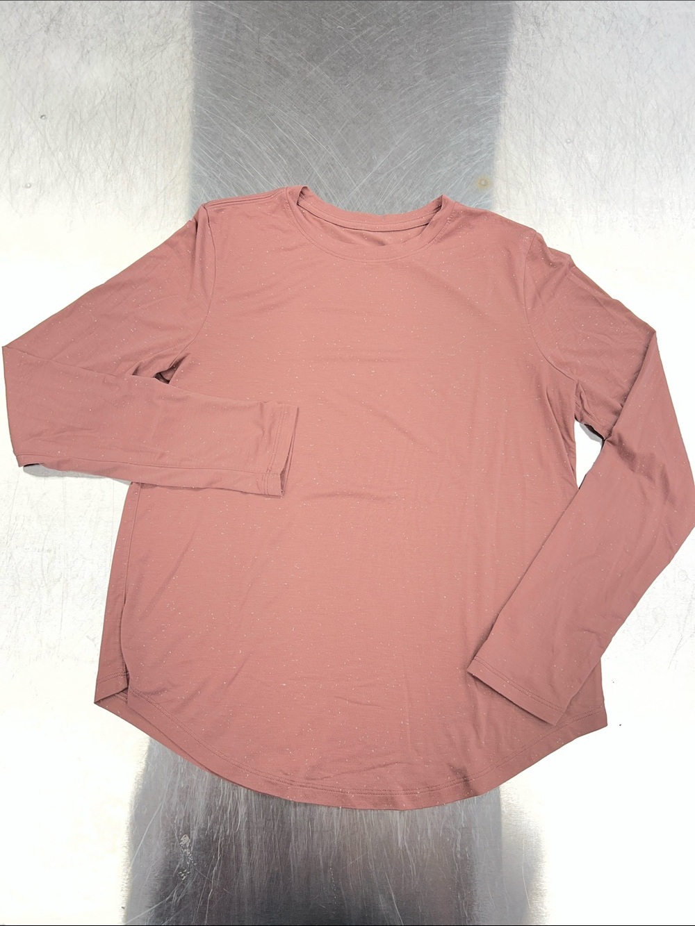 lululemon Long Sleeve Crewneck Top - Dusty Rose